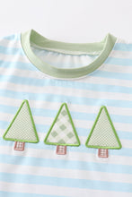 Load image into Gallery viewer, Green christmas tree boy pants set
