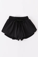 Load image into Gallery viewer, Black girl&#39;s flowy sports shorts
