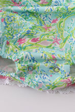 Load image into Gallery viewer, Meadow breeze print girl ruffle bubble
