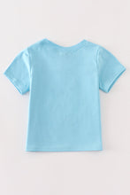 Load image into Gallery viewer, Blue puppy applique boy top
