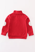 Load image into Gallery viewer, Maroon Alabama french knot boy pullover
