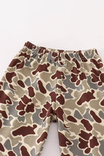 Load image into Gallery viewer, Brown camouflage boy set
