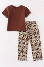 Load image into Gallery viewer, Brown camouflage boy set
