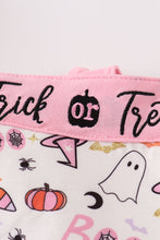 Load image into Gallery viewer, Pink halloween trick or treat bag
