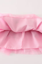 Load image into Gallery viewer, Pink gingerbread sequin tutu skirt
