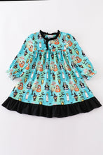 Load image into Gallery viewer, Halloween character print girl dress
