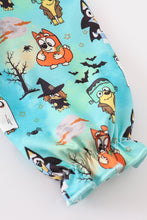 Load image into Gallery viewer, Halloween character print girl dress
