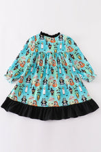 Load image into Gallery viewer, Halloween character print girl dress
