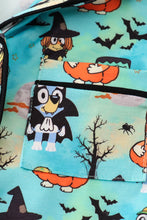 Load image into Gallery viewer, Halloween character print girl pajamas set
