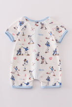 Load image into Gallery viewer, Baseball print boy romper
