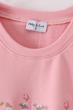 Load image into Gallery viewer, Pink mini embroidery mom&amp;me sweatshirt
