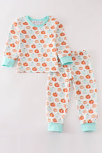 Load image into Gallery viewer, Pumkin print boy pajamas set
