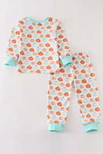 Load image into Gallery viewer, Pumkin print boy pajamas set
