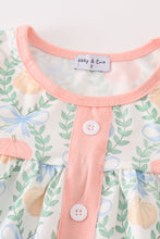 Load image into Gallery viewer, Pink pumpkin print baby girl set
