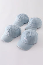 Load image into Gallery viewer, Denim embroidery baseball cap
