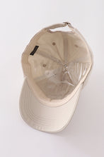 Load image into Gallery viewer, Khaki sister embroidery baseball cap
