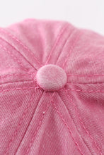 Load image into Gallery viewer, Pink sister embroidery baseball cap
