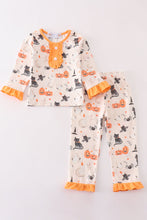 Load image into Gallery viewer, Halloween girl pajamas set
