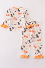 Load image into Gallery viewer, Halloween girl pajamas set
