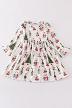 Load image into Gallery viewer, White grinch print dress
