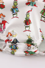 Load image into Gallery viewer, White grinch print girl bubble
