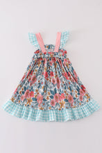 Load image into Gallery viewer, Garden blossom print girl dress
