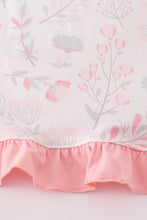 Load image into Gallery viewer, Pink Blush Meadow smocked girl set
