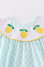 Load image into Gallery viewer, Mint lemon embroidery girl bubble
