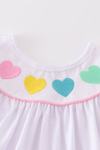 Load image into Gallery viewer, Valentine&#39;s day heart embroidery girl dress
