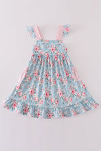 Load image into Gallery viewer, Petal perfection print girl dress
