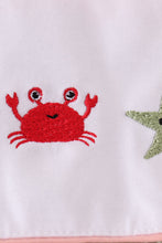 Load image into Gallery viewer, Marine creature embroidery stripe set
