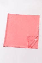 Load image into Gallery viewer, Pink baby bamboo swaddle blanket
