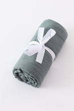 Load image into Gallery viewer, Forest baby bamboo swaddle blanket
