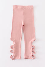 Load image into Gallery viewer, Pink hollow out legging
