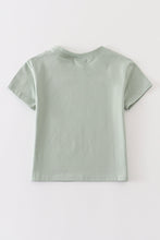 Load image into Gallery viewer, Sage blank basic t-shirt Adult Kids and baby bubble
