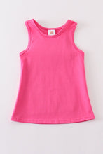 Load image into Gallery viewer, Hot pink blank basic kids teens adult tank top
