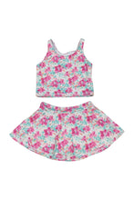 Load image into Gallery viewer, Blossom breeze print girl 2pc swimsuit
