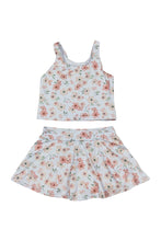 Load image into Gallery viewer, Petal whisper print girl 2pc swimsuit
