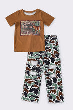 Load image into Gallery viewer, Camouflage hunting boy set
