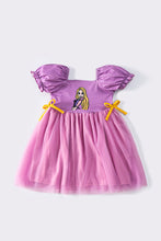 Load image into Gallery viewer, Purple princess tulle dress
