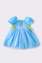 Load image into Gallery viewer, Blue princess tulle dress
