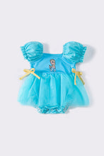 Load image into Gallery viewer, Teal princess tulle bubble
