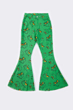 Load image into Gallery viewer, Green grinch print bell jeans mom &amp; me
