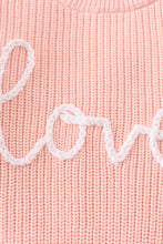 Load image into Gallery viewer, Hand made love sweater
