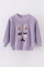 Load image into Gallery viewer, Hand made bunny sweater
