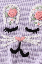 Load image into Gallery viewer, Hand made bunny sweater
