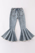 Load image into Gallery viewer, Blue pearl denim jeans
