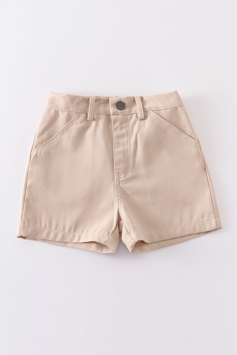 Premium Khaki pocket boy cargo short