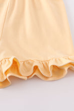 Load image into Gallery viewer, Premium Yellow basic ruffle shorts
