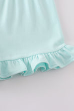 Load image into Gallery viewer, Premium Mint basic ruffle shorts
